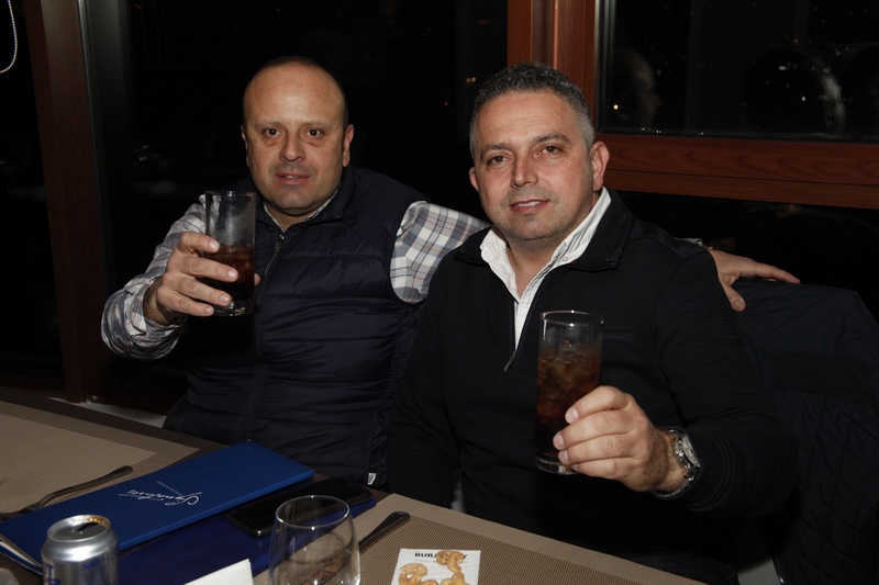 Charbel Khalil and the band at Burj on Bay 